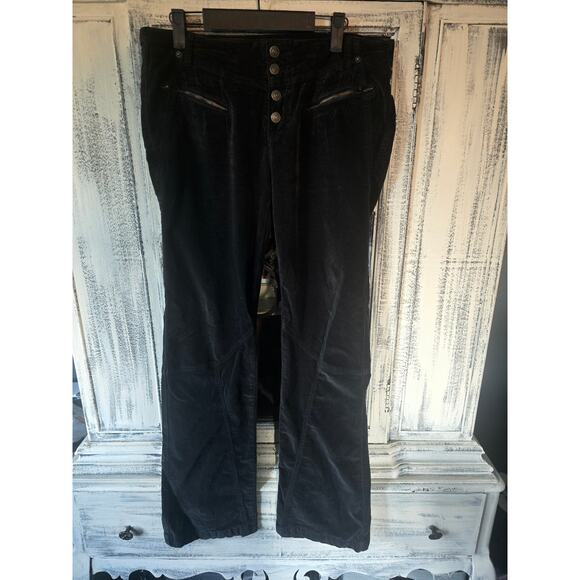 Free People Hit Back Slim Flare Pants - New Size 10 - Picture 2 of 2